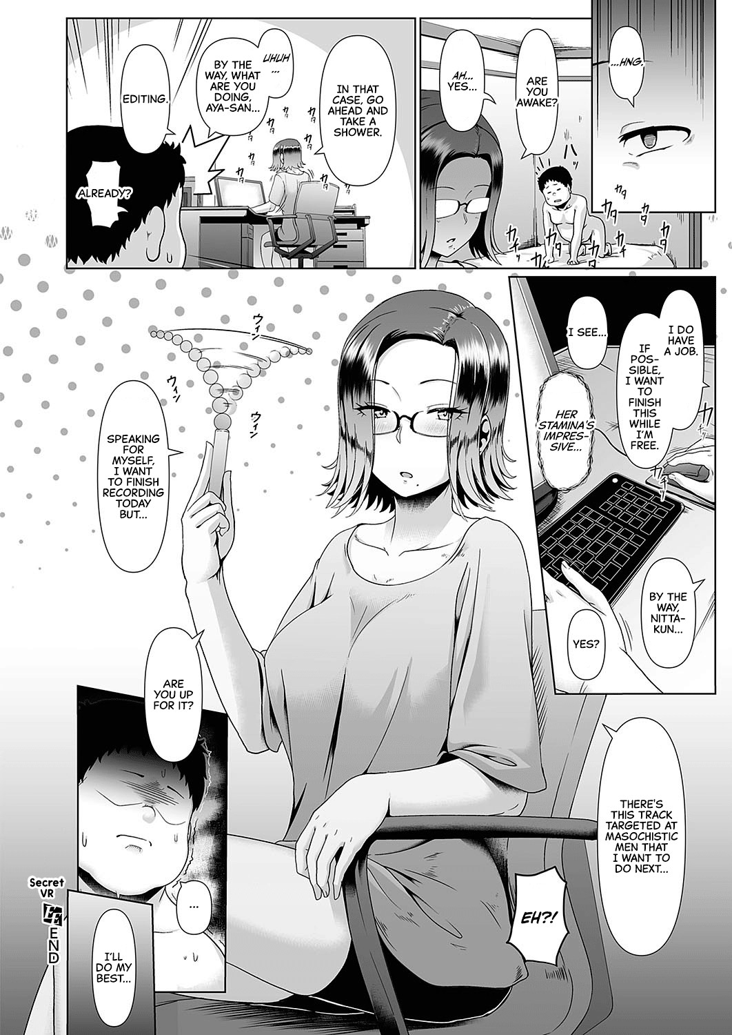 Hentai Manga Comic-Secret VR-Read-24